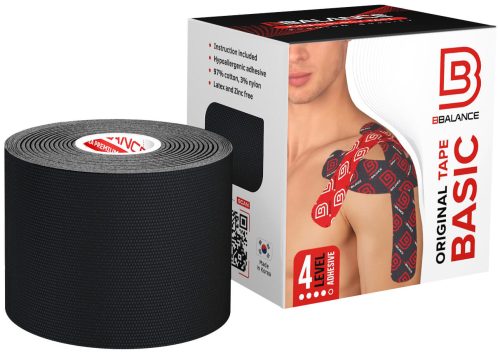 Basic body tape black 5 cm x 5 m