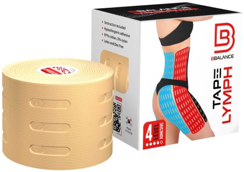 Body lymph tape beige 5 cm x 5 m