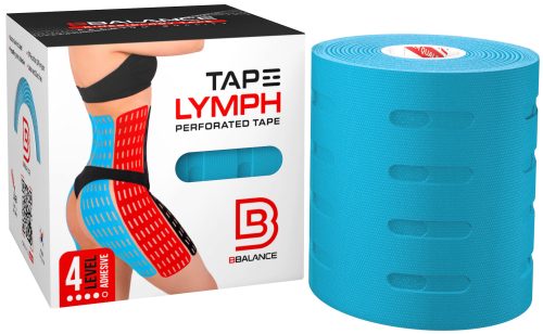 Body lymph tape blue 7.5 cm x 5 m