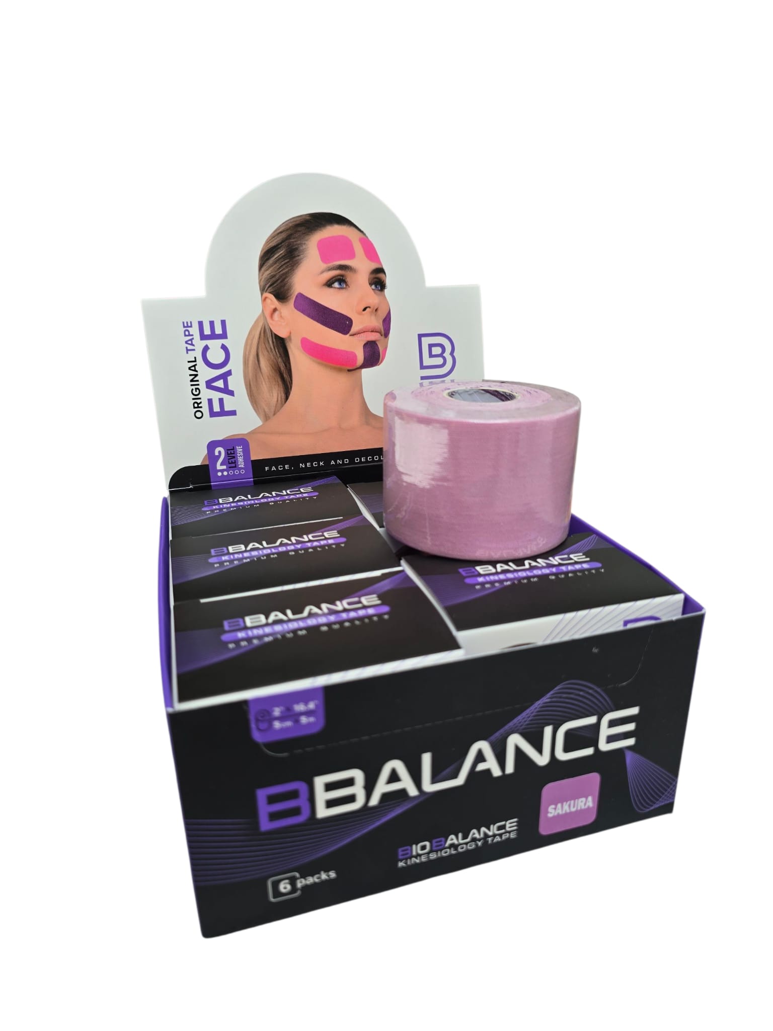 face tape sakura pink 5 cm x 5 m